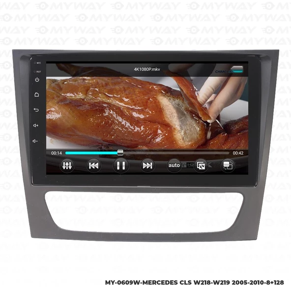 Araç Multimedya Mercedes Cls W219 Android 12 Carplay 4Gb Ram + 64Gb Hdd Navigasyon Ekran MYW ürün görseli 1