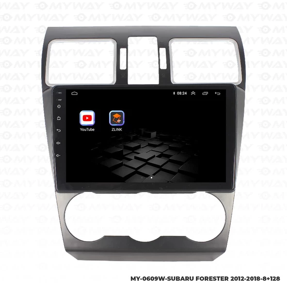 Araç Multimedya Subaru Forester Android 12 Carplay 4Gb Ram + 64Gb Hdd 2012-2018 Navigasyon Ekran MYW - Resim 6