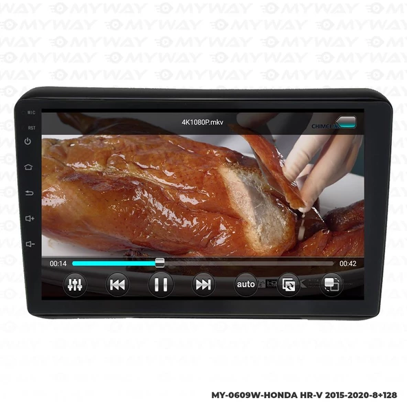 Araç Multimedya Honda Hrv Android 12 Carplay 4Gb Ram + 64Gb Hdd Navigasyon Ekran MYW ürün görseli 1