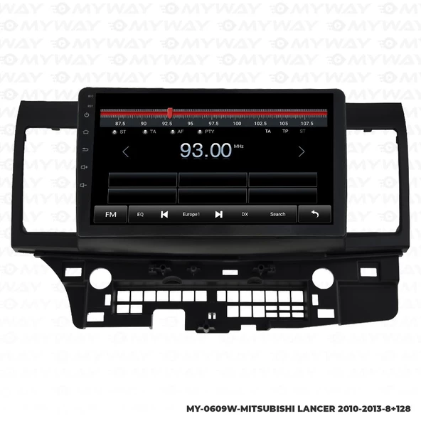 Araç Multimedya Mitsubishi Lancer Android 12 Carplay 4Gb Ram + 64Gb Hdd Navigasyon Ekran MYW - 4