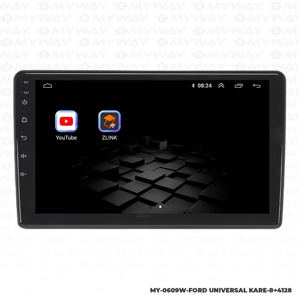 Araç Multimedya Ford Focus Android 12 Carplay 4Gb Ram + 64Gb Hdd 2005-2007 Navigasyon Ekran MYW - Resim 5