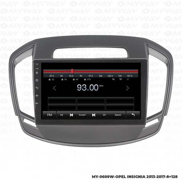 Araç Multimedya Opel İnsignia Android 12 Carplay 4Gb Ram + 64Gb Hdd 2013-2017 Navigasyon Ekran MYW - Resim 4