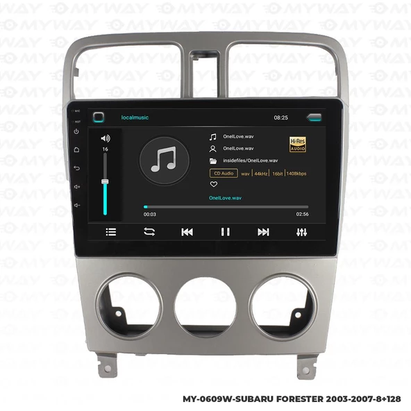 Araç Multimedya Subaru Forester Android 12 Carplay 4Gb Ram + 64Gb Hdd 2003-2007 Navigasyon Ekran MYW - Resim 2