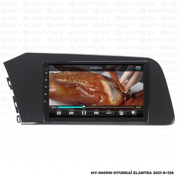 Araç Multimedya Hyundai Elantra Android 12 Carplay 4Gb Ram + 64Gb Hdd 2021 Navigasyon Ekran MYW ürün görseli 1
