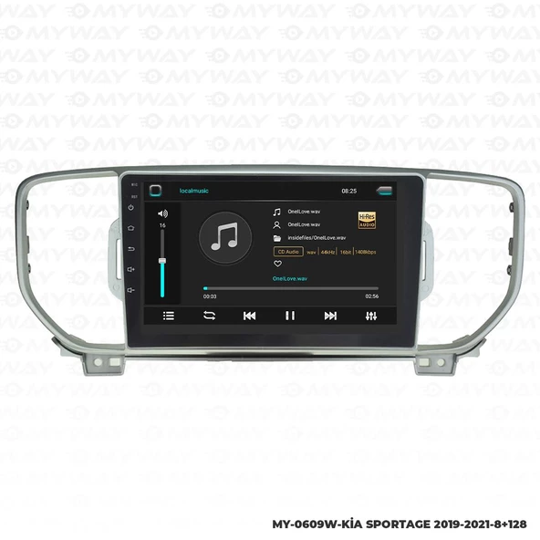 Araç Multimedya Kia Sportage Android 12 Carplay 4Gb Ram + 64Gb Hdd 2019-2021 Navigasyon Ekran MYW - Resim 2
