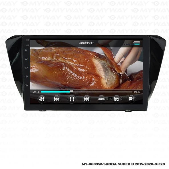 Araç Multimedya Skoda Superb Android 12 Carplay 4Gb Ram + 64Gb Hdd 2015-2020 Navigasyon Ekran MYW ürün görseli 1
