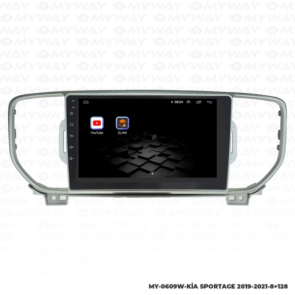 Araç Multimedya Kia Sportage Android 12 Carplay 4Gb Ram + 64Gb Hdd 2019-2021 Navigasyon Ekran MYW - Resim 5