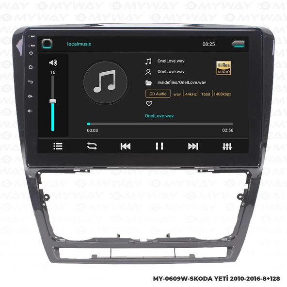 Araç Multimedya Skoda Yeti Android 12 Carplay 4Gb Ram + 64Gb Hdd 2010-2016 Navigasyon Ekran MYW - Resim 2