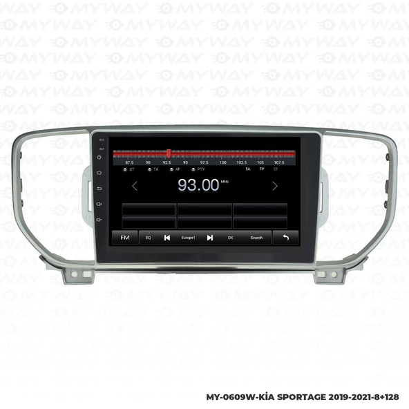 Araç Multimedya Kia Sportage Android 12 Carplay 4Gb Ram + 64Gb Hdd 2019-2021 Navigasyon Ekran MYW - Resim 4