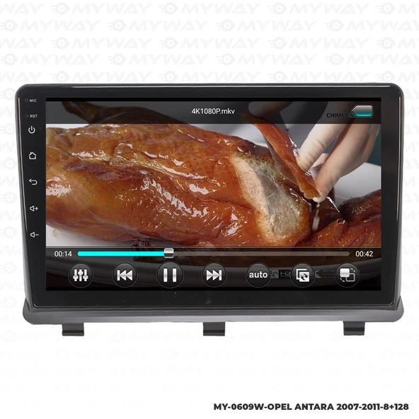 Araç Multimedya Opel Antara Android 12 Carplay 4Gb Ram + 64Gb Hdd Navigasyon Ekran MYW ürün görseli 1