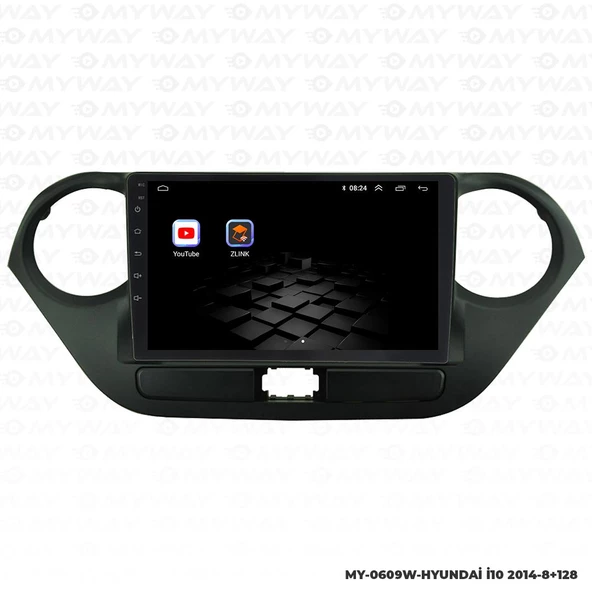 Araç Multimedya Hyundai İ10 Android 12 Carplay 4Gb Ram + 64Gb Hdd 2020-2021 Navigasyon Ekran MYW - Resim 5