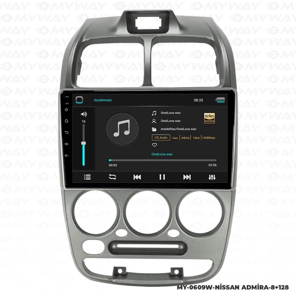 Araç Multimedya Hyundai Admire Android 12 Carplay 4Gb Ram + 64Gb Hdd Navigasyon Ekran MYW - 3