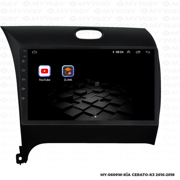 Araç Multimedya Kia K3 Android 12 Carplay 4Gb Ram + 64Gb Hdd Navigasyon Ekran MYW - Resim 5