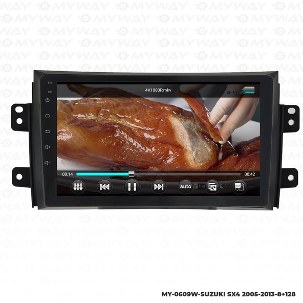 Araç Multimedya Suzuki Sx4 Android 12 Carplay 4Gb Ram + 64Gb Hdd Navigasyon Ekran MYW ürün görseli 1
