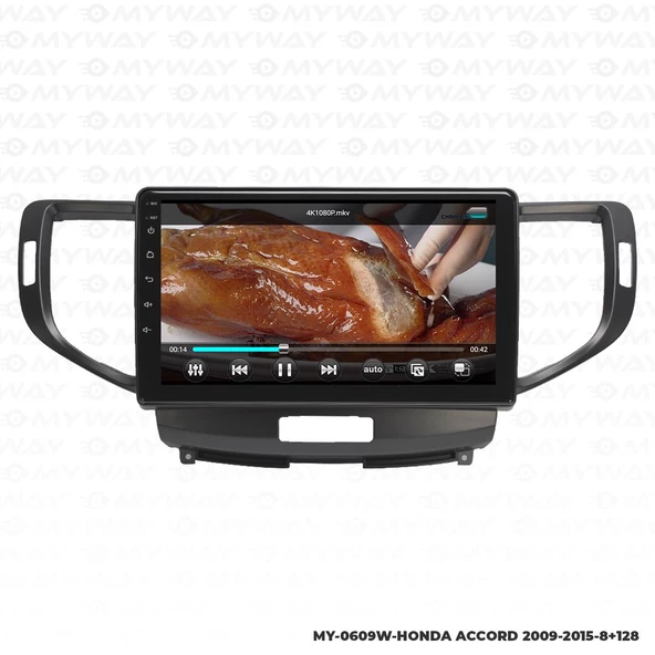 Araç Multimedya Honda Accord Android 12 Carplay 4Gb Ram + 64Gb Hdd 2009-2015 Navigasyon Ekran MYW ürün görseli 1