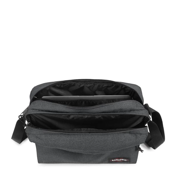 Eastpak Crosser Black Denim Omuz Çantası Kırmızı EK0A5BIR77H - 3