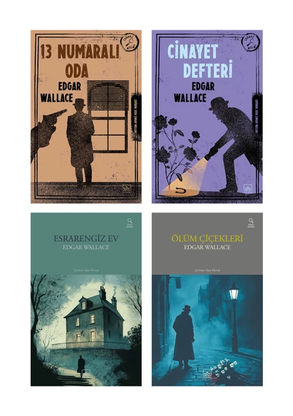 Edgar Wallace 4 Kitap Takım ürün görseli