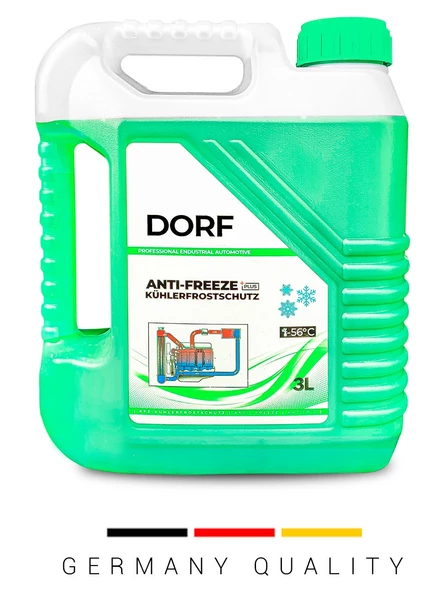 Dorf Organik 3 Litre Yeşil Antifriz 02/2024