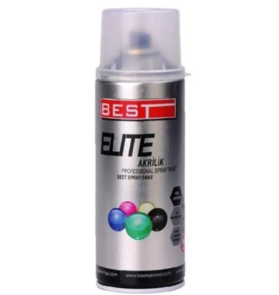 BEST ELİTE AKRİLİK RAL 9802 GÜMÜŞ SPREY BOYA 400 ML