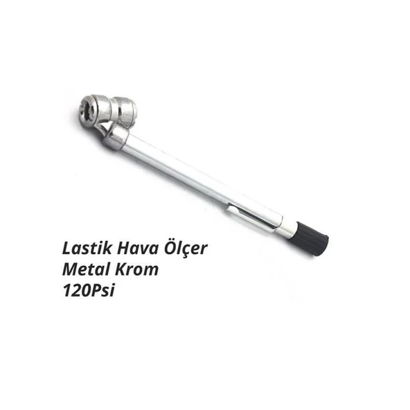 CARUB Lastik Hava Ölçer Metal 204 Tip 120Psi Vakum - 2