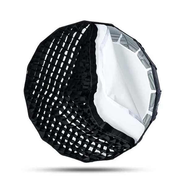 GDX QPG90 Parabolik Gridli 90cm Softbox - Kolay Hızlı Pratik Kurulum - Resim 3