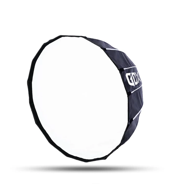 GDX QPG90 Parabolik Gridli 90cm Softbox - Kolay Hızlı Pratik Kurulum - Resim 2