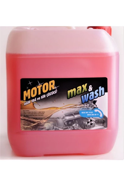 Max&Wash 20 KG. MOTOR TEMİZLEYİCİ