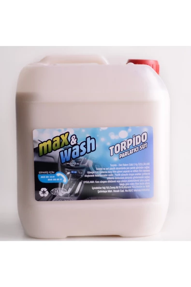 Max&Wash 22 Kg Torpido Parlatıcı Süt. (YENİ FORMÜL ÖZEL SERİ VE PARFÜMLÜ) Uyumlu