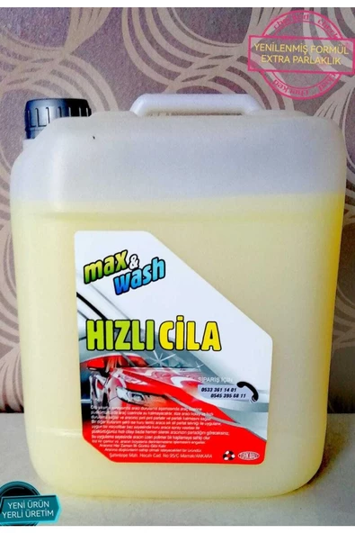 Max&Wash Hızlı Cila 4 Kg