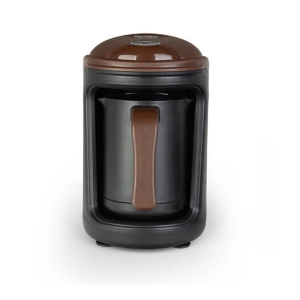 Fantom KS1000 Kahverengi Kahve Saati Türk Kahve Makinesi 5 Fincan Kapasiteli Sağ - Sol El Uyumlu - 6