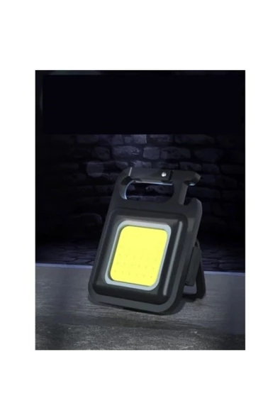 30 Ledli Mıknatıslı Mini Anahtarlık Flash Kamp Lambası - 4