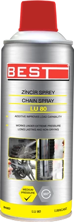 Best Zincir Yağlama Bakım Spreyi Yağlayıcı Sprey 400 ML LU80 ürün görseli