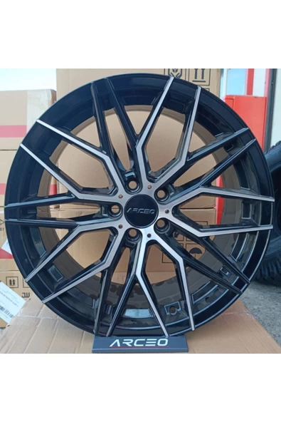 Arceo Jant-Arceo-8.5X18 5X112 18* Et.35 Cb:73.1 Valencia Jant Black Diamond Jant-4 Adet