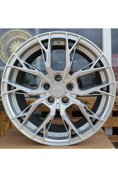 Arceo Jant-Arceo-7.5X17 5X105 17* Et.35 Cb:56.6 Hyper Silver Roma  Jant-4 Adet