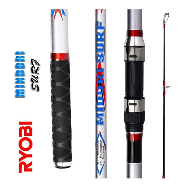 Ryobi Midori Surf 420cm 100-250gr 3 Parça Olta Kamışı