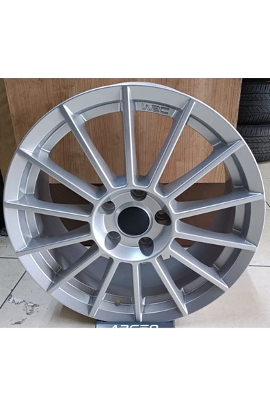 Dj Jant--Wrc Jant-7.5X17 5X100 17* Et:35 Cb.57.1 Silver Jant-4 Adet Uyumlu