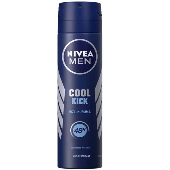 Nivea Men Cool Kick Erkek Deodorant Sprey 150 ml