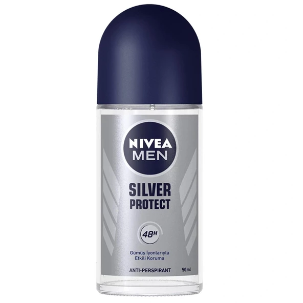 Nivea Men Silver Protect Erkek Deodorant Roll-On 50 ml