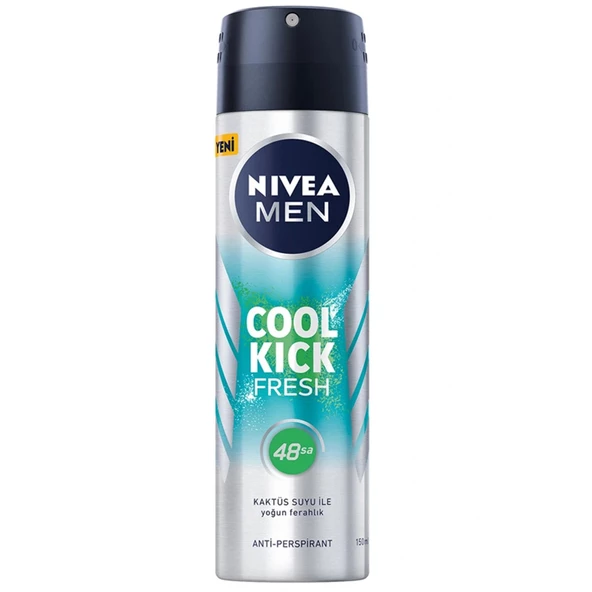 Nivea Men Cool Kick Fresh Erkek Deodorant Sprey 150 ml