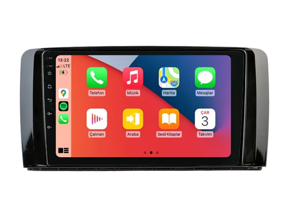 Mercedes R Serisi W251 Android Multimedya Sistemi (2004-2011) 6 GB RAM 64 GB Hafıza 8 Çekirdek Navigatör Premium Series