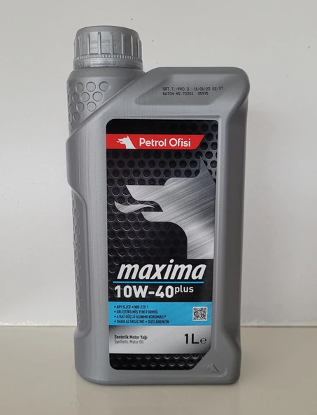 PETROL OFİSİ MAXİMA 10W-40 PLUS 1 L MOTOR YAĞI
