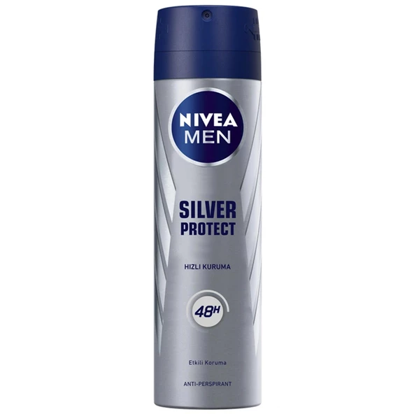 Nivea Men Silver Protect Erkek Deodorant Sprey 150 ml