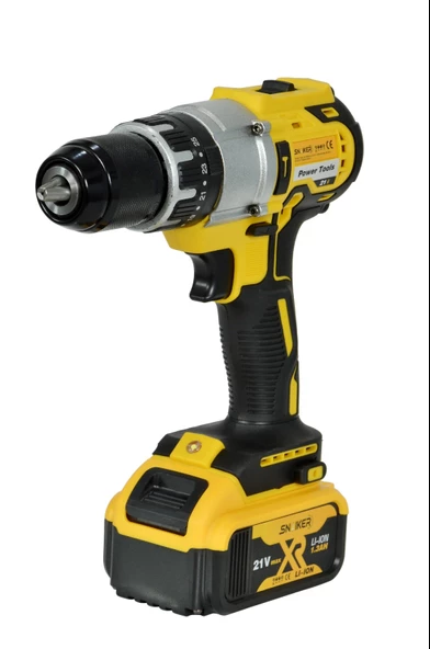 SNAİKER Yeni Seri DARBELİ13mm 21v 1.3a akülü vidalama - 3
