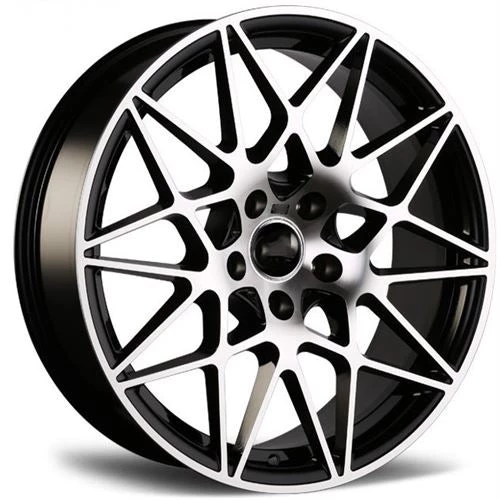 R1 Wheels 19 inç 5*112 ET30 Siyah Jant Takımı (J-2633)