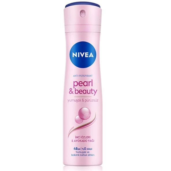 Nivea Pearl & Beauty İnci Özleri Kadın Deodorant Sprey 150 ml