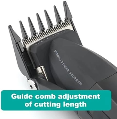 VGR saç kesme profesyonel saç düzeltici elektrikli kesme akülü saç kesme makinesi 9000RPM giyotin Clipper erkekler için V-003 - 4