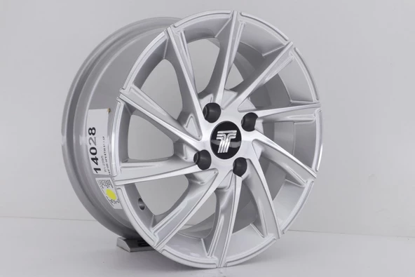 R1 Wheels 14 inç 4*100 ET35 Metalik Gri Jant Takımı (J-1040)
