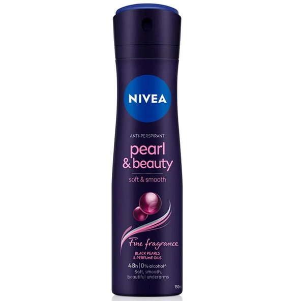 Nivea Pearl & Beauty Fine Fragrance Kadın Deodorant Sprey 150 ml