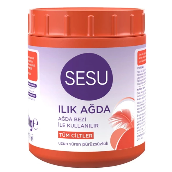 Sesu Ilık Ağda Turuncu 250 gr