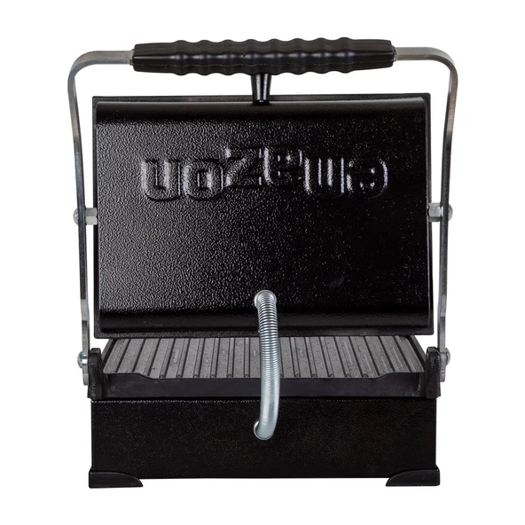 8 Dilim Elektrikli Saf Döküm Tost Makinesi  (Döküm 30x23) - Siyah - 7